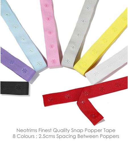 Snap tape press stud fasten - tape,press,