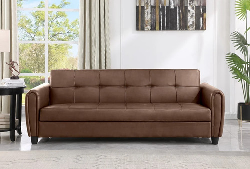Seater zinc leather sofa - 3,