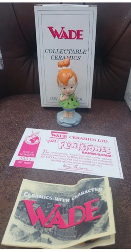 Wade flintstones figure - flintstones,