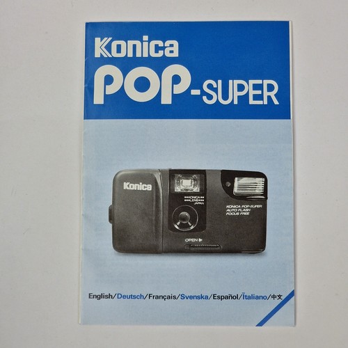 Konica pop super - pop-super, camera