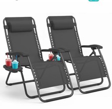 2 x Zero Gravity Chair