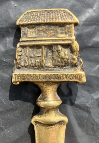 Vintage peerage brass letter - vintage,