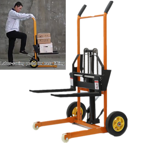 Manual hydraulic stacker - manual, 200kg