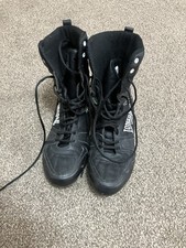 Lonsdale Contender Hi Black Boxing Boots - Size 11/46 