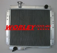62MM 3 CORE ALUMINUM RADIATOR for TOYOTA LAND CRUISER BJ40 BJ42 MT manual 3 row
