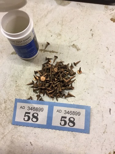 Copper tacks 50g - tacks,