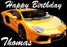 LARGE Lamborghini Sports Car