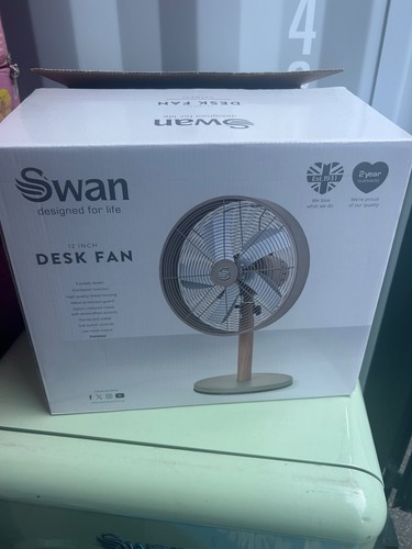 Swan nordic desk fan - desk,