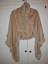 N Peal Pure Cashmere Fawn Cape