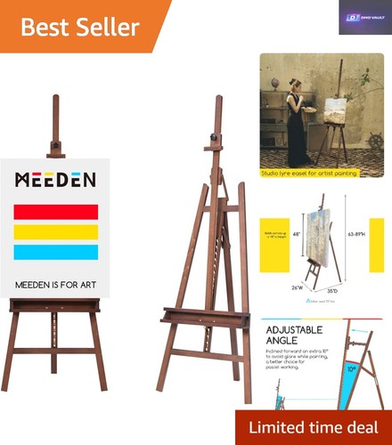 Elegant beech wood easel - beech,