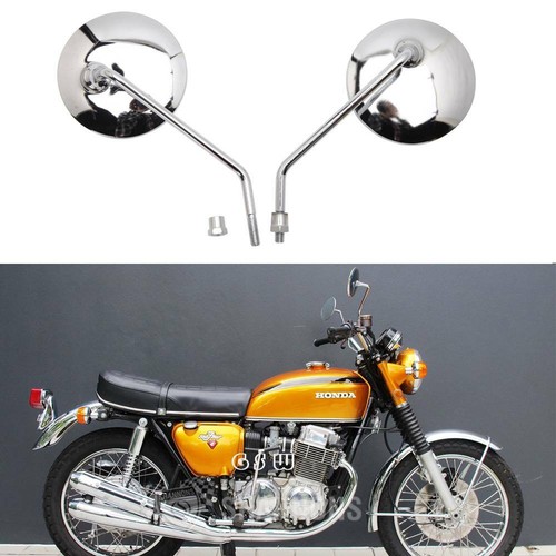 Chrome motorcycle rearview - chrome,