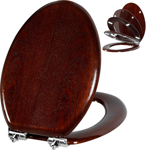 Elongated toilet seat - elongated,