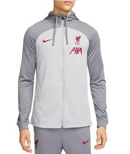 Liverpool Grey Nike Zip Up Training Jacket Mens Size Medium