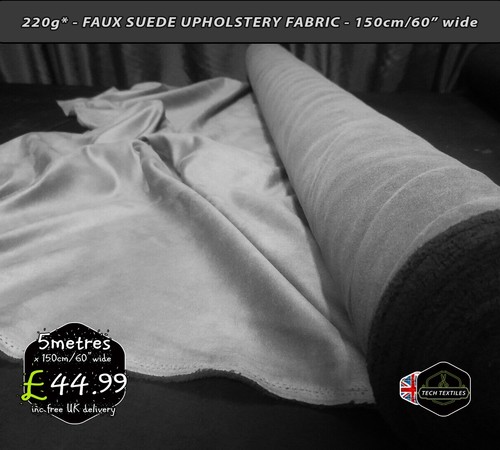 Faux suede fabric - suede,