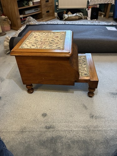 Late victorian step commode - late,