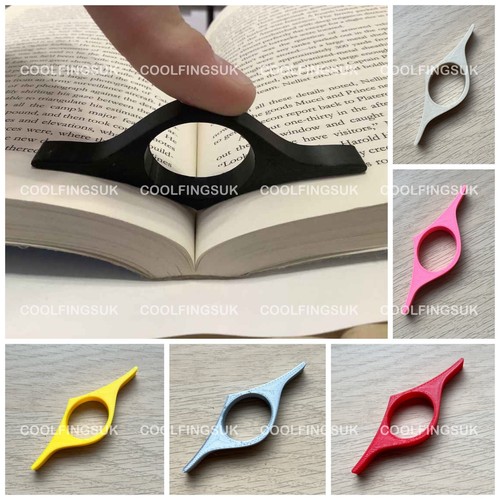 Book thumb page holder - page, one