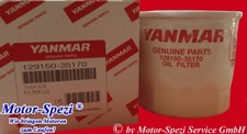 Yanmar oil filter fits 4JH models, original 129150-35170 first 129150-35153