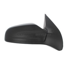 Vauxhall Astra H Mk5 5 Door 2004-2009 Door Wing Mirror Manual Black Drivers Side