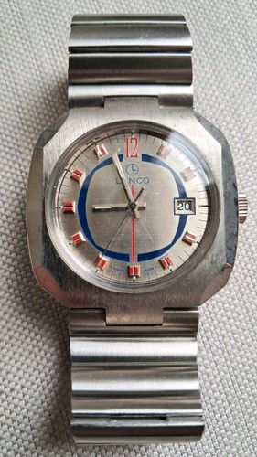 Vintage swiss made lanco watch - lanco,