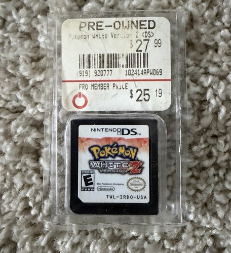 Pokémon white version - white, 2