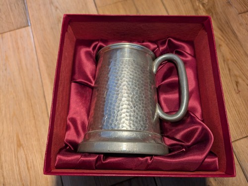 English pewter tankard - tankard,