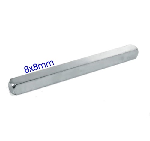 Door handle spindle bar - bar, square