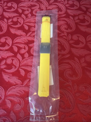 Tissot yellow silicone mm - tissot,