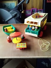 Vintage 1970s Fisher price Play Family Camper Van