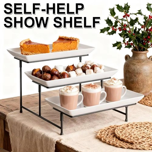 Tier serving platter - serving,