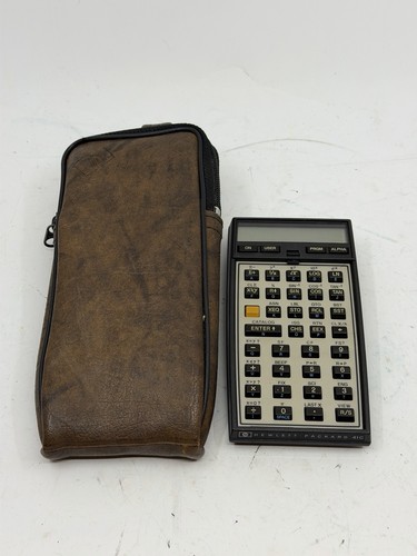 Vintage hewlett packard 41c - packard, hp-41c
