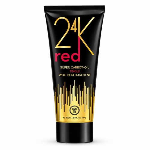 Power tan 24k super - 24k, carrot-oil