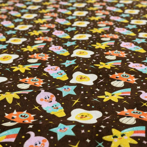 Funky egg upholstery fabric - egg,