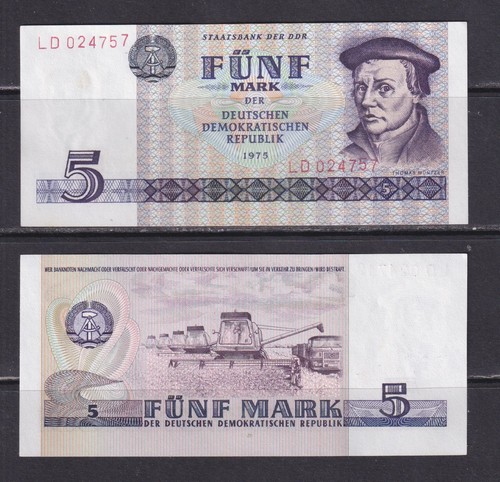 East germany 1975 5 marks - germany,