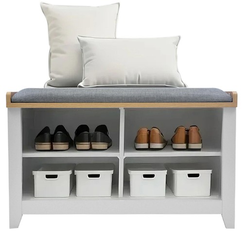 Hallway shoe storage bench - hallway,