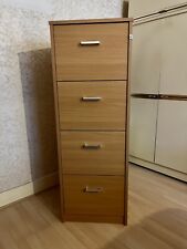 4 Drawer Office Wooden Filing