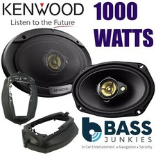 BMW 3 Series E36 1991-1998 Kenwood 1000 WATTS 6x9 Car Speaker Upgrade & Brackets