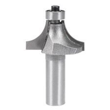 Router Bit 1/2 Shank 1 Inch Dia Round Corner Tungsten with Milling Cutter