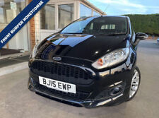 FOR FORD FIESTA MK7 2013-2016 ZETEC S STYLE HONEYCOMB FRONT TOP GRILL BLACK NEW