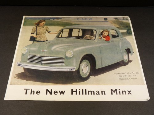 The new hillman minx sales - new,