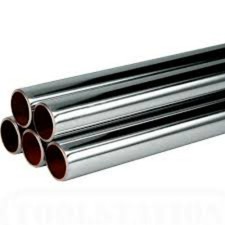 chrome plated copper pipe/tube 8mm/12mm/15mm/22mm/35mm chrome waste pipe/new