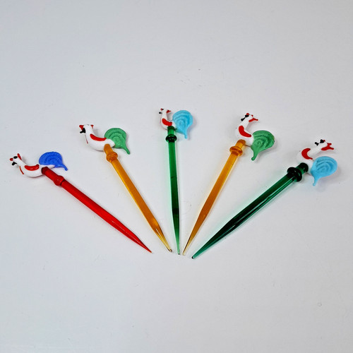 Vintage handmade glass - 5,