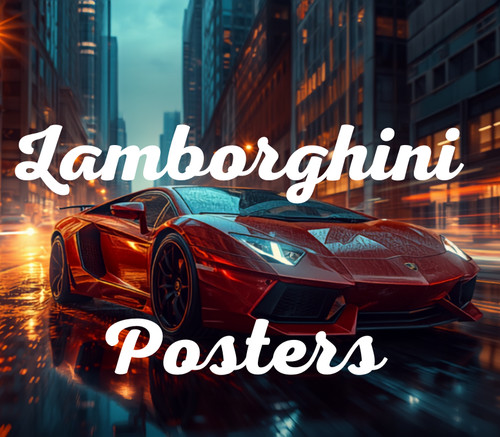 Lamborghini poster print - lamborghini, super