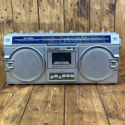 Vintage sharp gf5454 boombox - sharp,