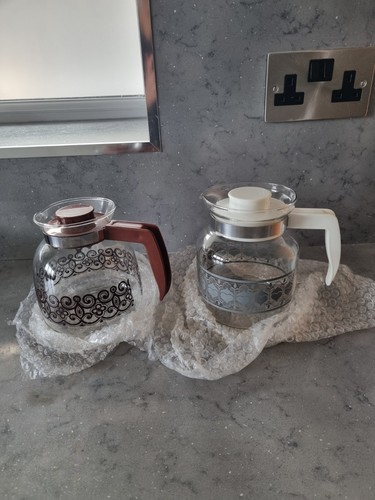 1970s pyrex glass - coffee, pot