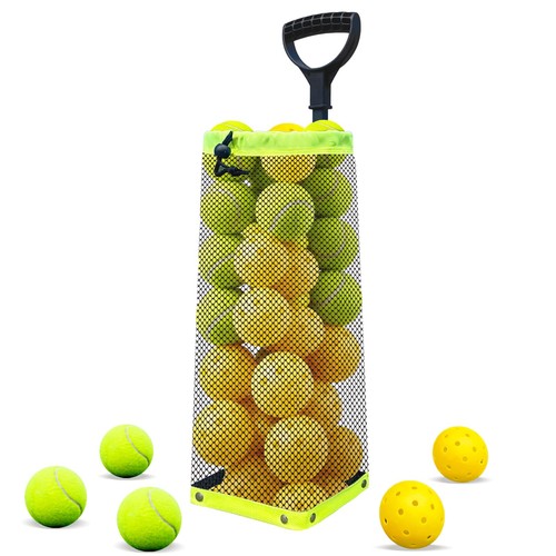 Lightweight tennis ball - ball, hopper