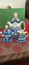 Tony Wood Tea Pot Set, Little