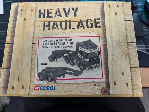 Corgi scania topline tractor - corgi,