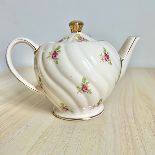 Vintage sadler rose teapot - rose,