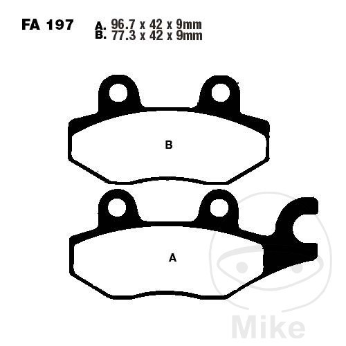 Ebc sintered brake pads - brake,