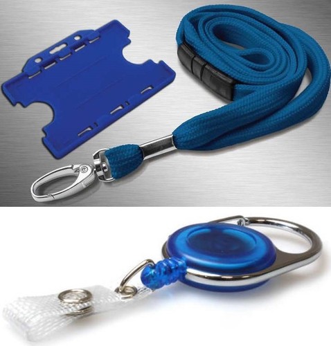 Neck strap lanyard double - id, lanyard,